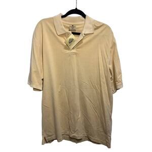 Woolrich Sunset Yellow Polo Men's Shirt Size Medium